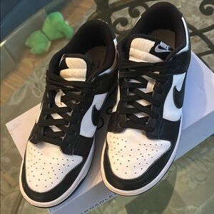 Nike Black and White 🐼 Low-Top Sneakers